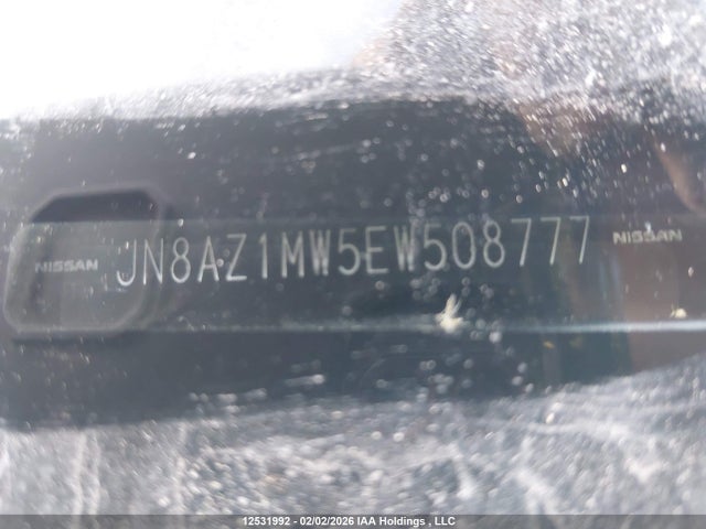 JN8AZ1MW5EW508777 Nissan Murano Platinum/s/sl/sv