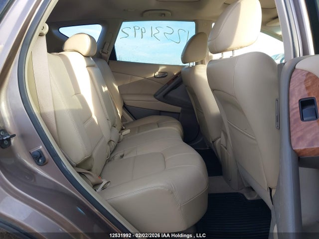 JN8AZ1MW5EW508777 Nissan Murano Platinum/s/sl/sv