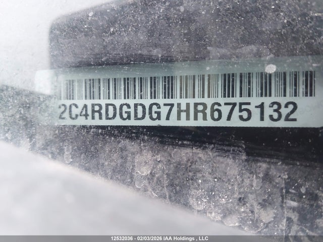 2C4RDGDG7HR675132 Dodge Grand Caravan Crew