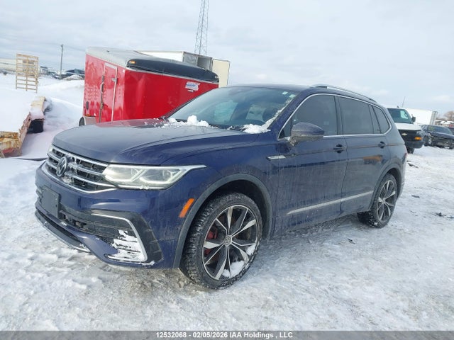 3VV4B7AX2NM053336 Volkswagen Tiguan Highline R-line