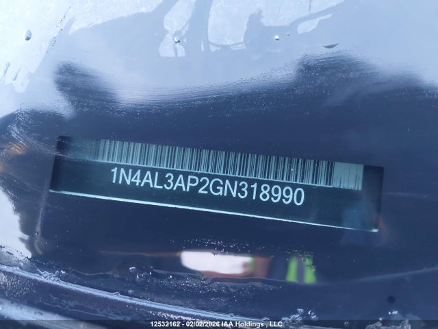1N4AL3AP2GN318990 Nissan Altima 2.5/2.5 S/2.5 Sl Tech/2.5 Sr/2.5 Sv