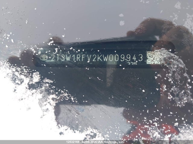 2T3W1RFV2KW009943 Toyota Rav4 Xle