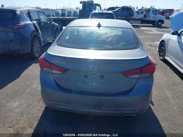 KMHDH4AH5GU590393 Hyundai Elantra Gls