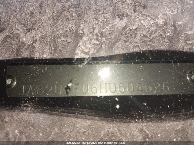 12532222 :رقم المزاد ، JA32U2FU6HU604626 vin ، 2017 Mitsubishi Lancer Es/se Anniversary Edition/se Black Edition/se Ltd مزاد بيع