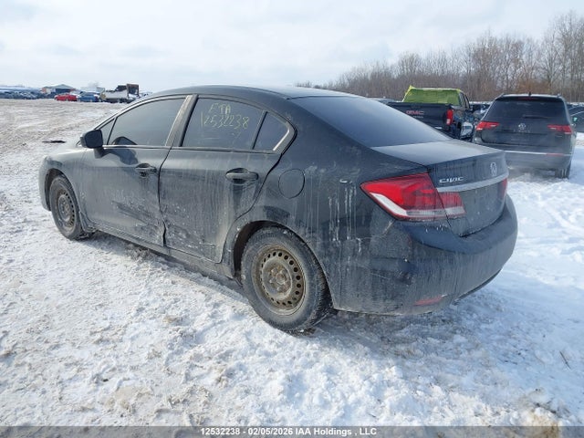 12532238 :رقم المزاد ، 2HGFB2F46FH031754 vin ، 2015 Honda Civic Lx مزاد بيع