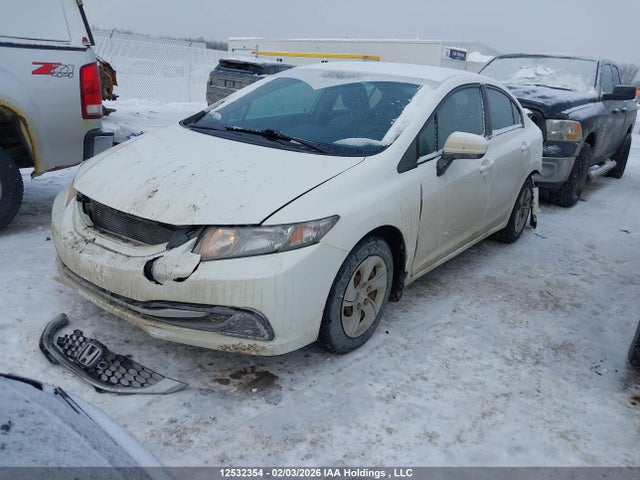 Honda Civic Lx 2015 2HGFB2F45FH045421 Image 2