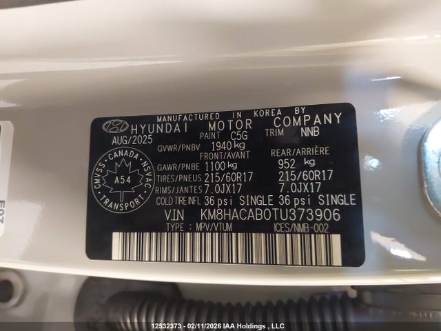 KM8HACAB0TU373906 Hyundai Kona Se