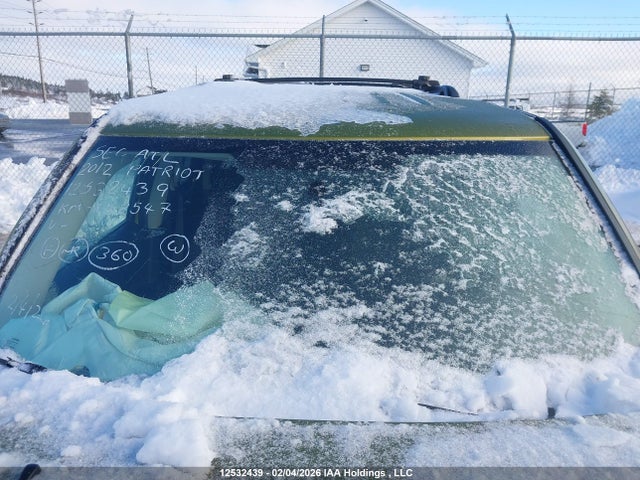 Продажа на аукционе авто 2012 Jeep Patriot Sport/north, vin: 1C4NJRAB8CD583843, номер лота: 12532439