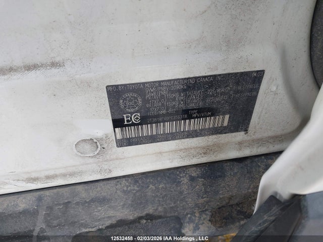 2023 Toyota Rav4 მანქანა იყიდება აუქციონზე, vin: 2T3B1RFV0PC355318, აუქციონის ნომერი: 12532458