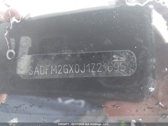 Продаж на аукціоні авто 2018 Jaguar E-pace, vin: SADFM2GX0J1Z21695, номер лоту: 12532471