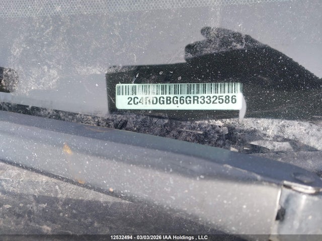 Dodge Grand Caravan Se 2016 2C4RDGBG6GR332586 Image 19