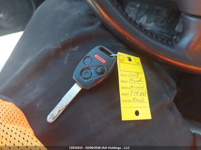 Продаж на аукціоні авто 2007 Honda Accord Ex, vin: 1HGCM55747A813805, номер лоту: 12532533