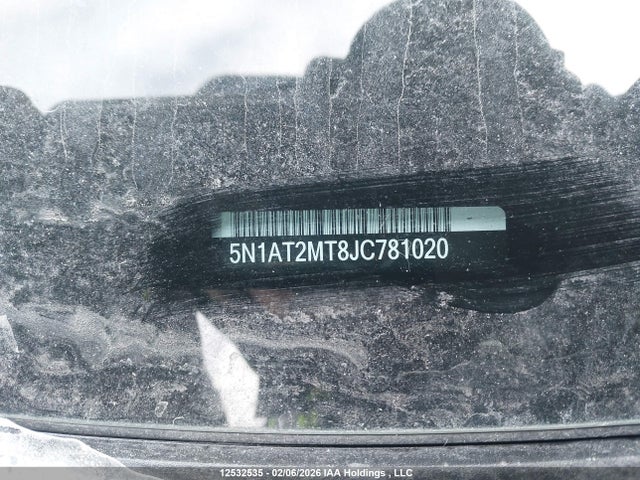 5N1AT2MT8JC781020 Nissan ROGUE S/SV