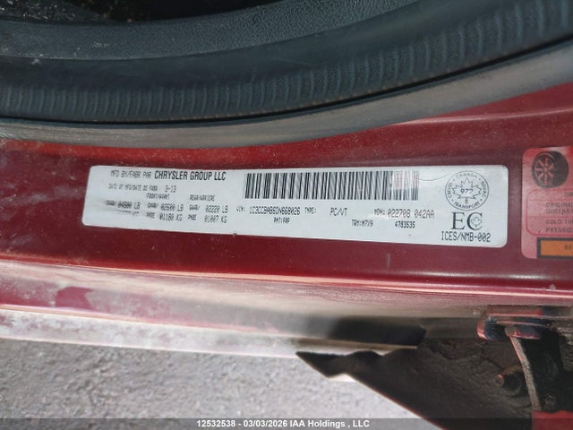 Продаж на аукціоні авто 2013 Chrysler 200 Lx, vin: 1C3CCBAB6DN668026, номер лоту: 12532538