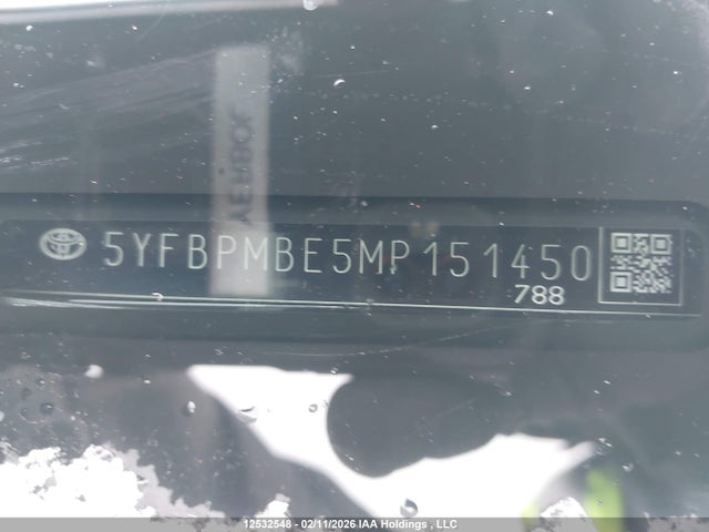 Toyota COROLLA LE 2021 5YFBPMBE5MP151450 Image 20