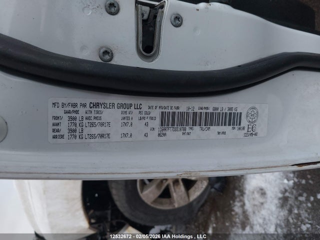 12532672 :رقم المزاد ، 1C6RR7FT7DS510788 vin ، 2013 Ram 1500 St مزاد بيع