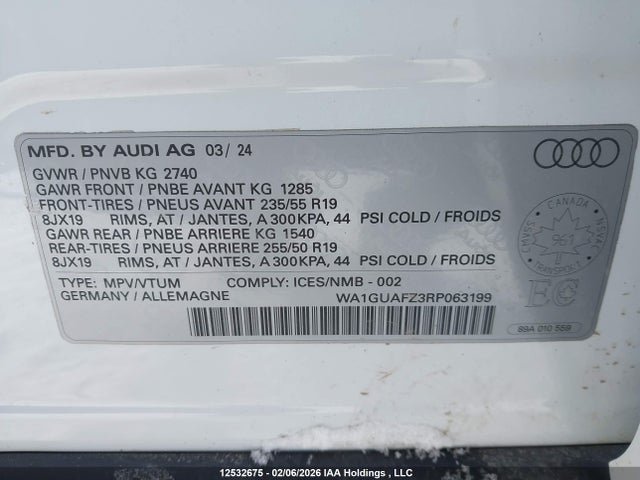 Audi Q4 E-tron 55 2024 WA1GUAFZ3RP063199 Image 19