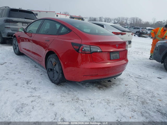 5YJ3E1EA9NF354825 Tesla Model 3 Rwd/standard Range