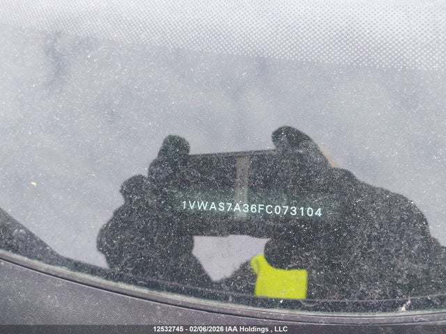 1VWAS7A36FC073104 Volkswagen Passat 1.8 Tsi Trendline