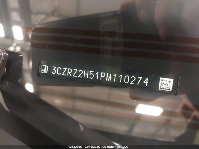 3CZRZ2H51PM110274 Honda HR-V SPORT