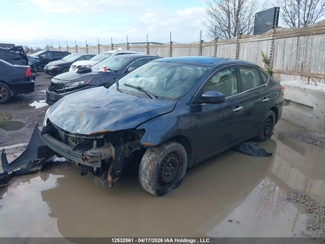 12532861 :رقم المزاد ، 3N1AB7AP5FL650962 vin ، 2015 Nissan Sentra 1.8 S/1.8 Sl/1.8 Sr/1.8 Sv مزاد بيع