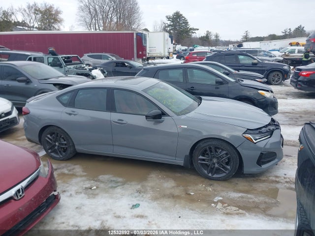 2025 Acura Tlx A-spec მანქანა იყიდება აუქციონზე, vin: 19UUB6F59SA800411, აუქციონის ნომერი: 12532892