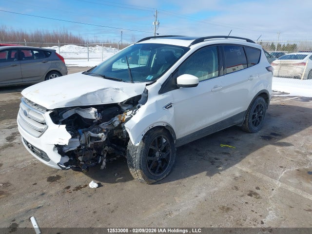 12533008 :رقم المزاد ، 1FMCU9HD3JUA37403 vin ، 2018 Ford Escape Sel مزاد بيع