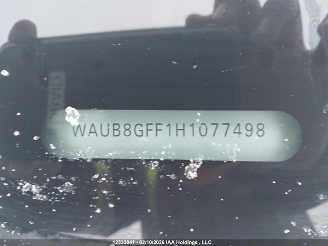 Продажа на аукционе авто 2017 Audi A3, vin: WAUB8GFF1H1077498, номер лота: 12533041