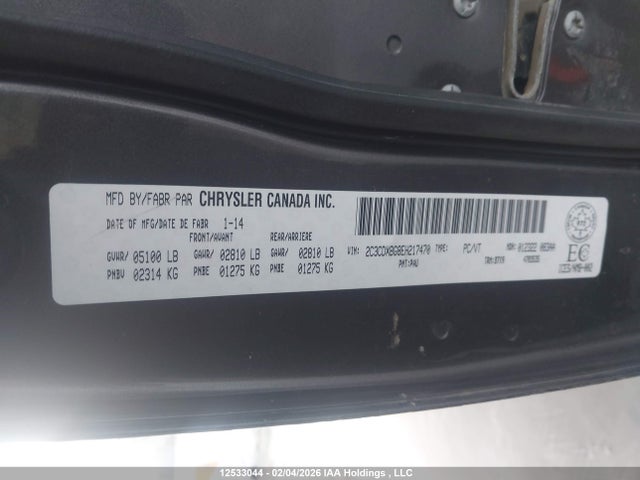 Продаж на аукціоні авто 2014 Dodge Charger Se, vin: 2C3CDXBG8EH217470, номер лоту: 12533044