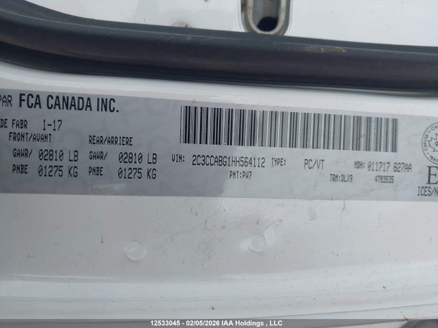 Chrysler 300 S 2017 2C3CCABG1HH564112 Image 9
