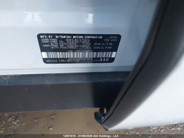 JA4T5UA9XPZ613519 Mitsubishi Outlander Phev Le/sel