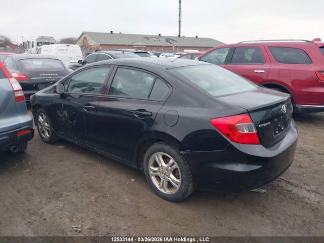 Aukcja sprzedaży 2012 Honda Civic, vin: 2HGFB2F55CH111616, numer aukcji: 12533144