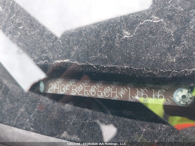 Aukcja sprzedaży 2012 Honda Civic, vin: 2HGFB2F55CH111616, numer aukcji: 12533144