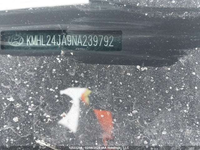 12533284 :رقم المزاد ، KMHL24JA9NA239792 vin ، 2022 Hyundai Sonata Preferred مزاد بيع