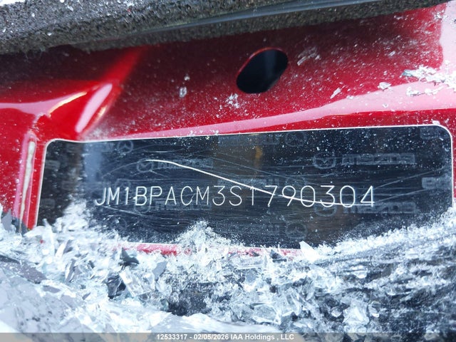 Aukcja sprzedaży 2025 Mazda 3 Preferred, vin: JM1BPACM3S1790304, numer aukcji: 12533317