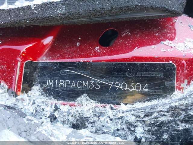 Aukcja sprzedaży 2025 Mazda 3 Preferred, vin: JM1BPACM3S1790304, numer aukcji: 12533317