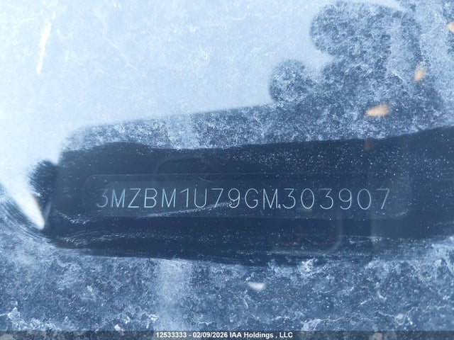3MZBM1U79GM303907 Mazda MAZDA3