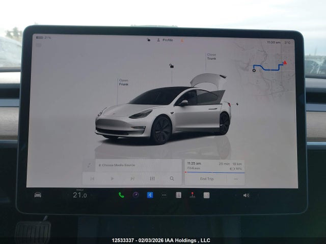 5YJ3E1EB5NF295569 Tesla MODEL 3