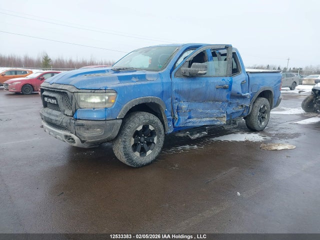 2022 Ram 1500 Rebel მანქანა იყიდება აუქციონზე, vin: 1C6SRFLT7NN207008, აუქციონის ნომერი: 12533383