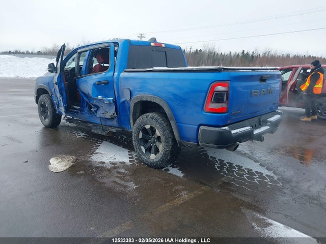 2022 Ram 1500 Rebel მანქანა იყიდება აუქციონზე, vin: 1C6SRFLT7NN207008, აუქციონის ნომერი: 12533383