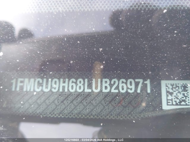 1FMCU9H68LUB26971 Ford ESCAPE SEL