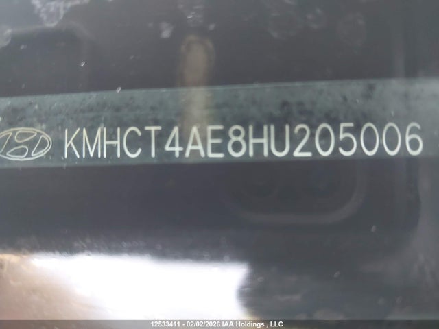 KMHCT4AE8HU205006 Hyundai ACCENT SE