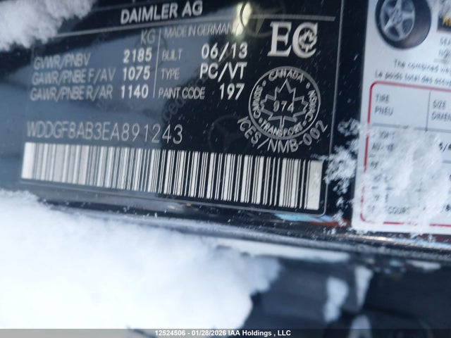 WDDGF8AB3EA891243 Mercedes-Benz C 300 4matic