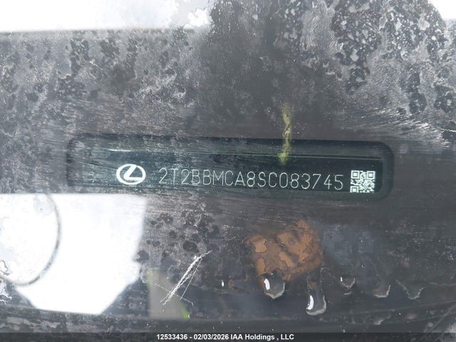 12533436 :رقم المزاد ، 2T2BBMCA8SC083745 vin ، 2025 Lexus Rx 350h مزاد بيع