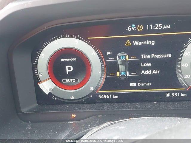 12533549 :رقم المزاد ، JN8BT3DD1PW320700 vin ، 2023 Nissan Rogue Platinum مزاد بيع