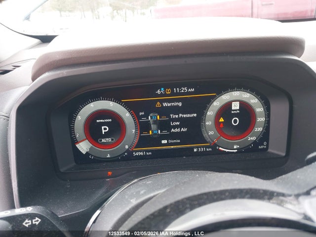12533549 :رقم المزاد ، JN8BT3DD1PW320700 vin ، 2023 Nissan Rogue Platinum مزاد بيع