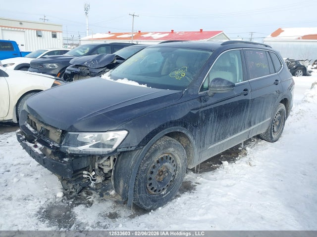 3VV2B7AX2KM081513 Volkswagen Tiguan Se/sel/sel R-line Jet-black/sel R-line