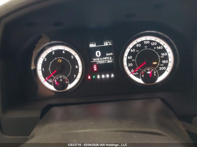 3C6JR7ATXGG301321 RAM 1500 St