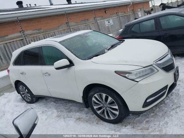 Acura Mdx Navigation Package 2014 5FRYD4H40EB502553 Image 12