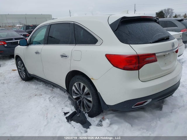 Acura Mdx Navigation Package 2014 5FRYD4H40EB502553 Image 3